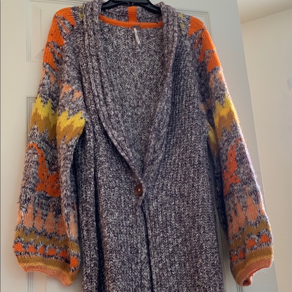 Free People Birds of a Feather Cardigan NWOT - Picture 4 of 4